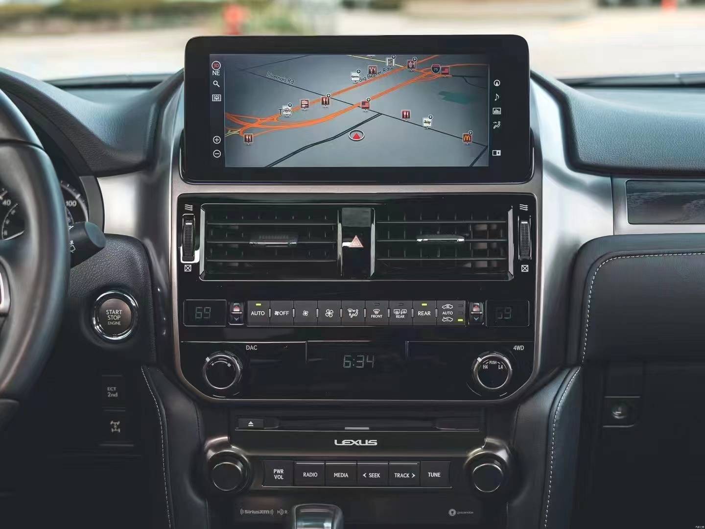 Lexus GX400 Car Radio Head Unit HD Screen