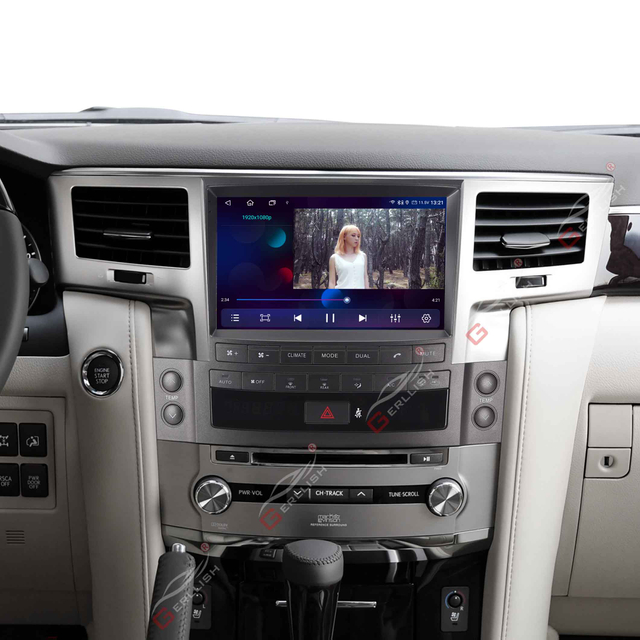 Lexus LX570 Car Radio Multimedia Video Player Navigation 