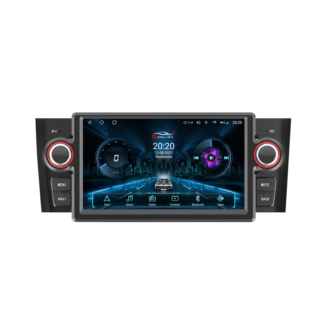 Fiat Grande Punto Linea Radio Multimedia Stereo Player