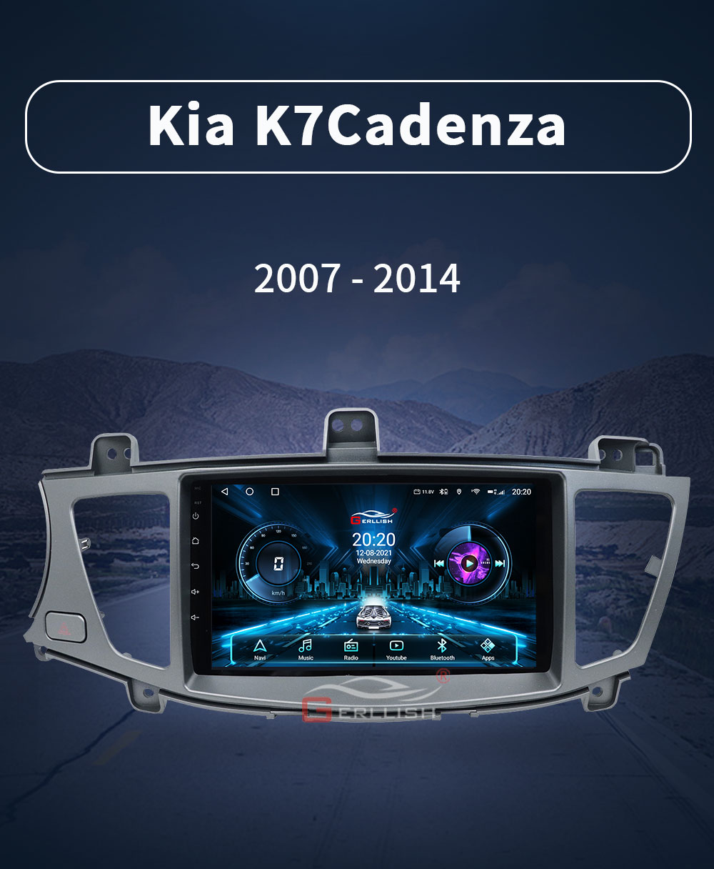 Kia K7 Android car DVD player