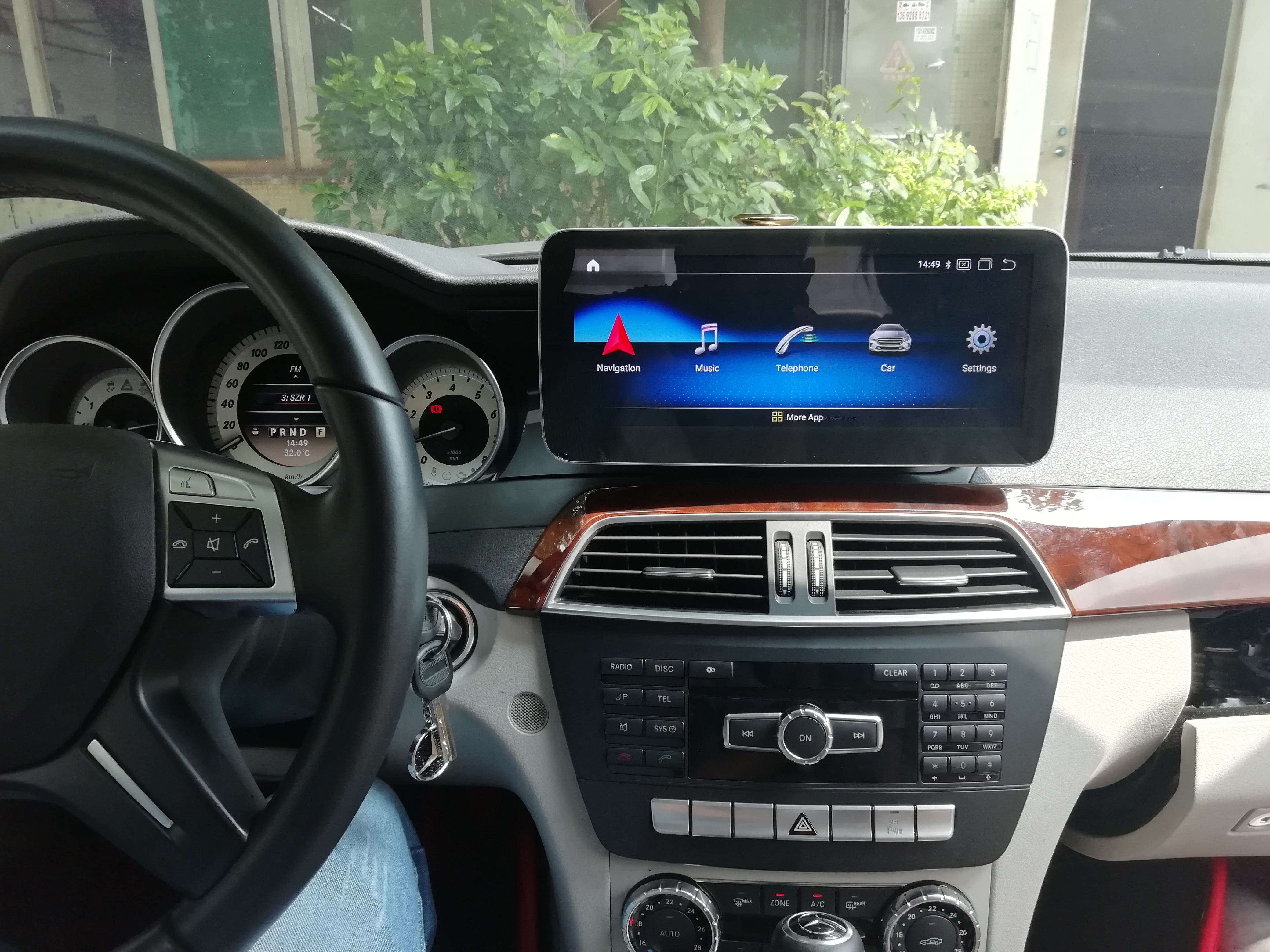 Mercedes Benz C-CLASS W204 2011-2014 NTG 4.5/4.7 Radio Android 