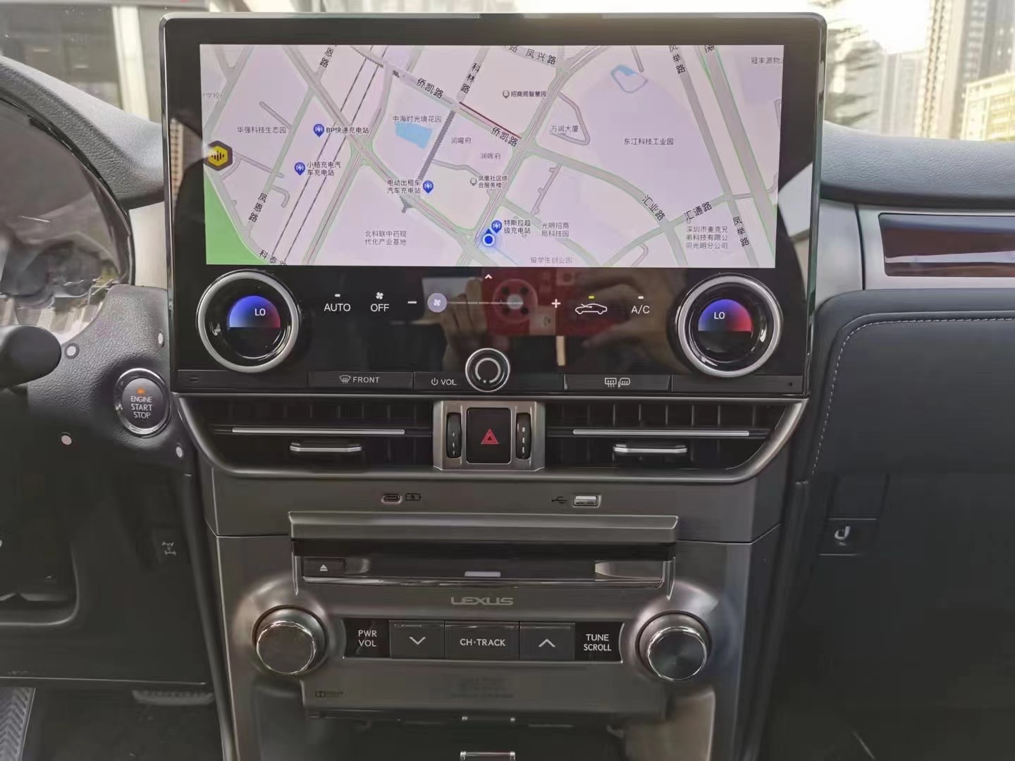 LEXUS GX Android Multimedia DVD Player