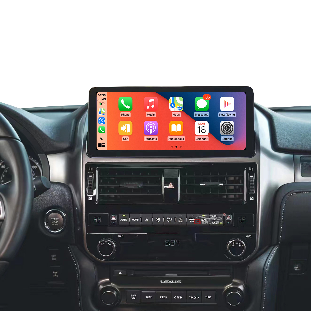 Lexus GX400 Car Radio Head Unit HD Screen