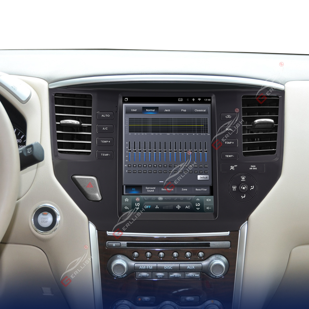 Nissan Pathfinder Tesla Style Car Audio Car GPS Navigation