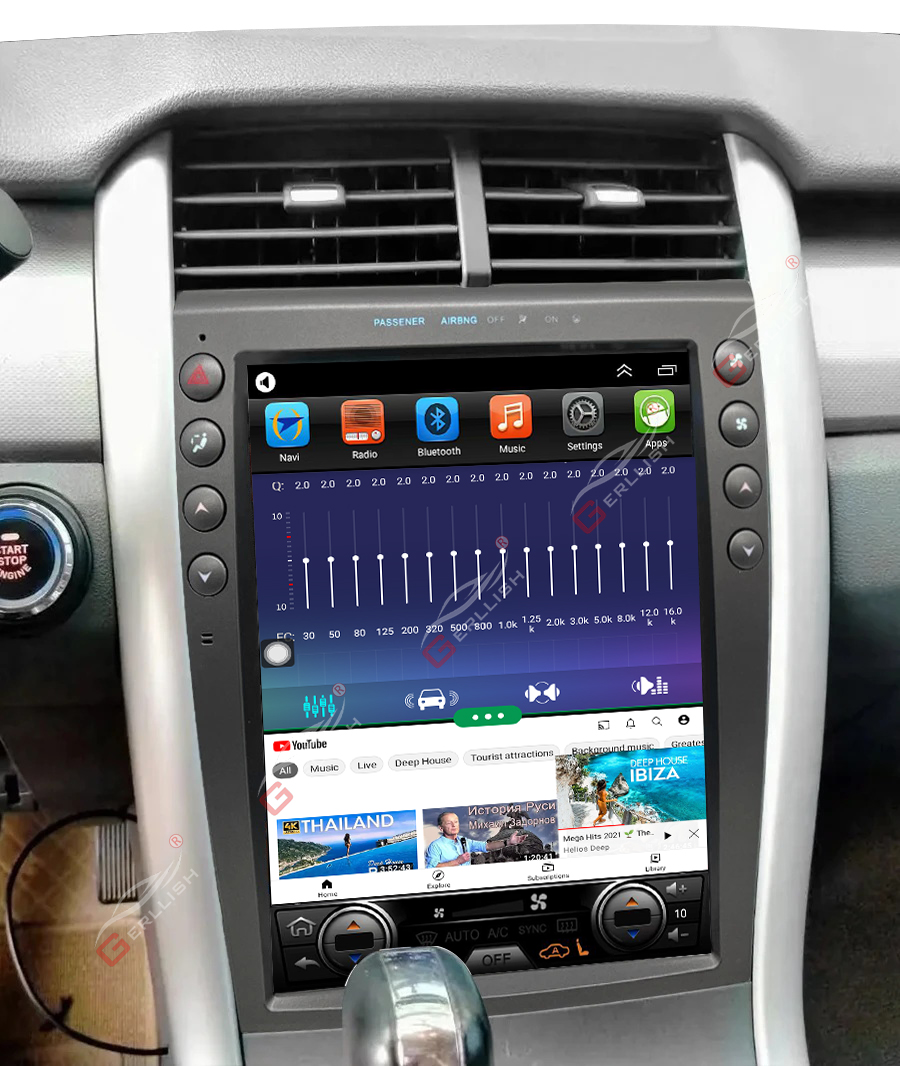 Ford Edge Car Multimedia Player GPS Stereo