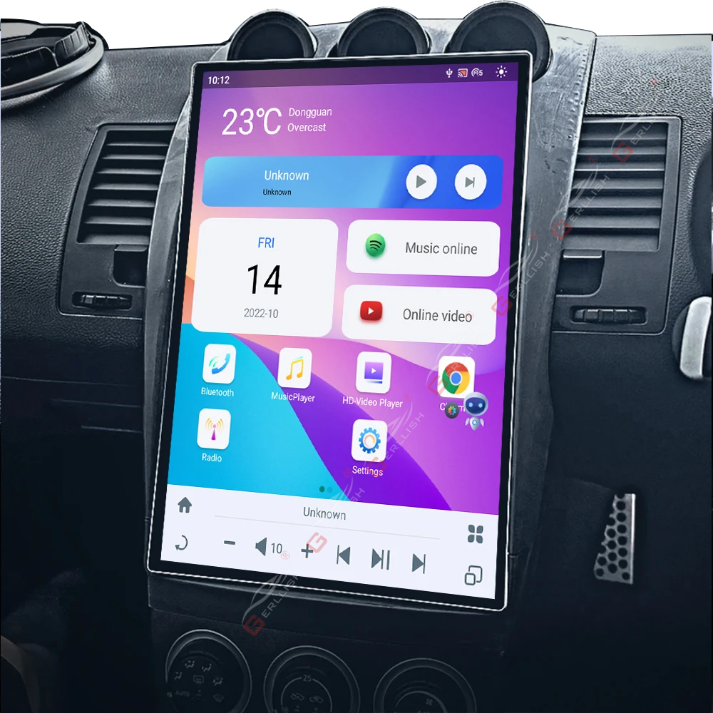 Nissan 350Z Android Car Radio Multimedia Player Stereo