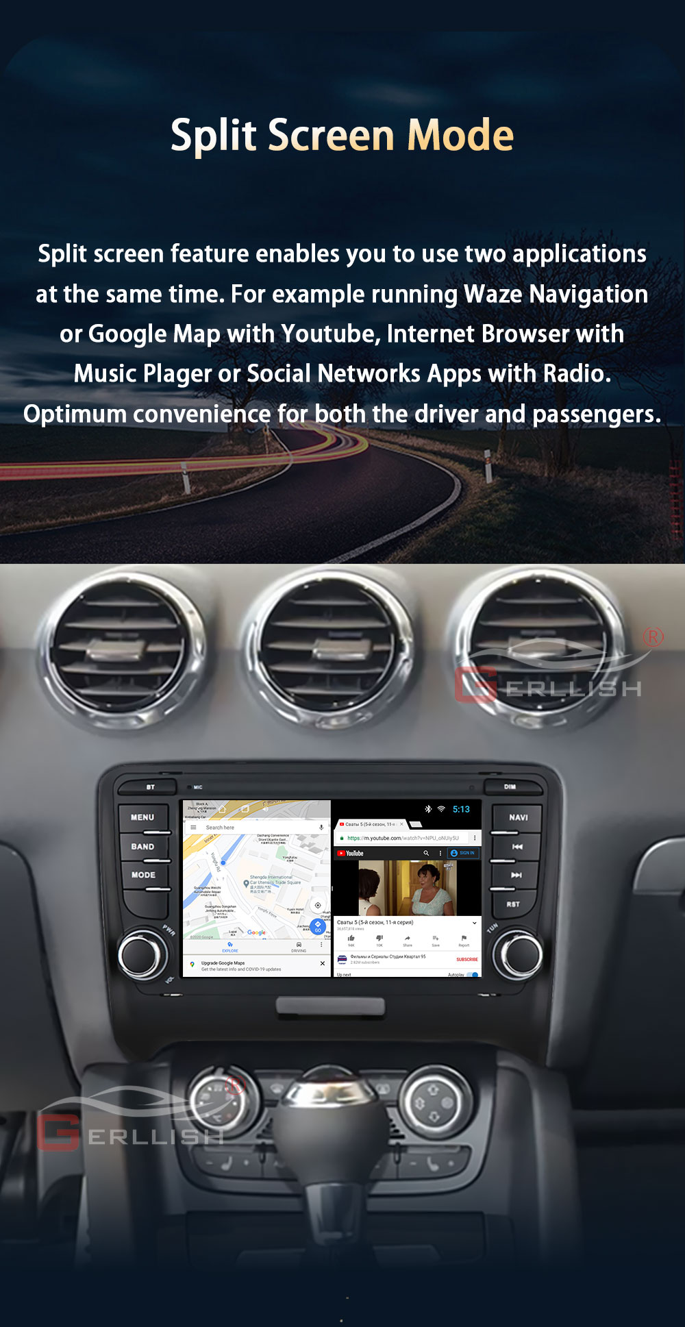  Audi TT Android wifi