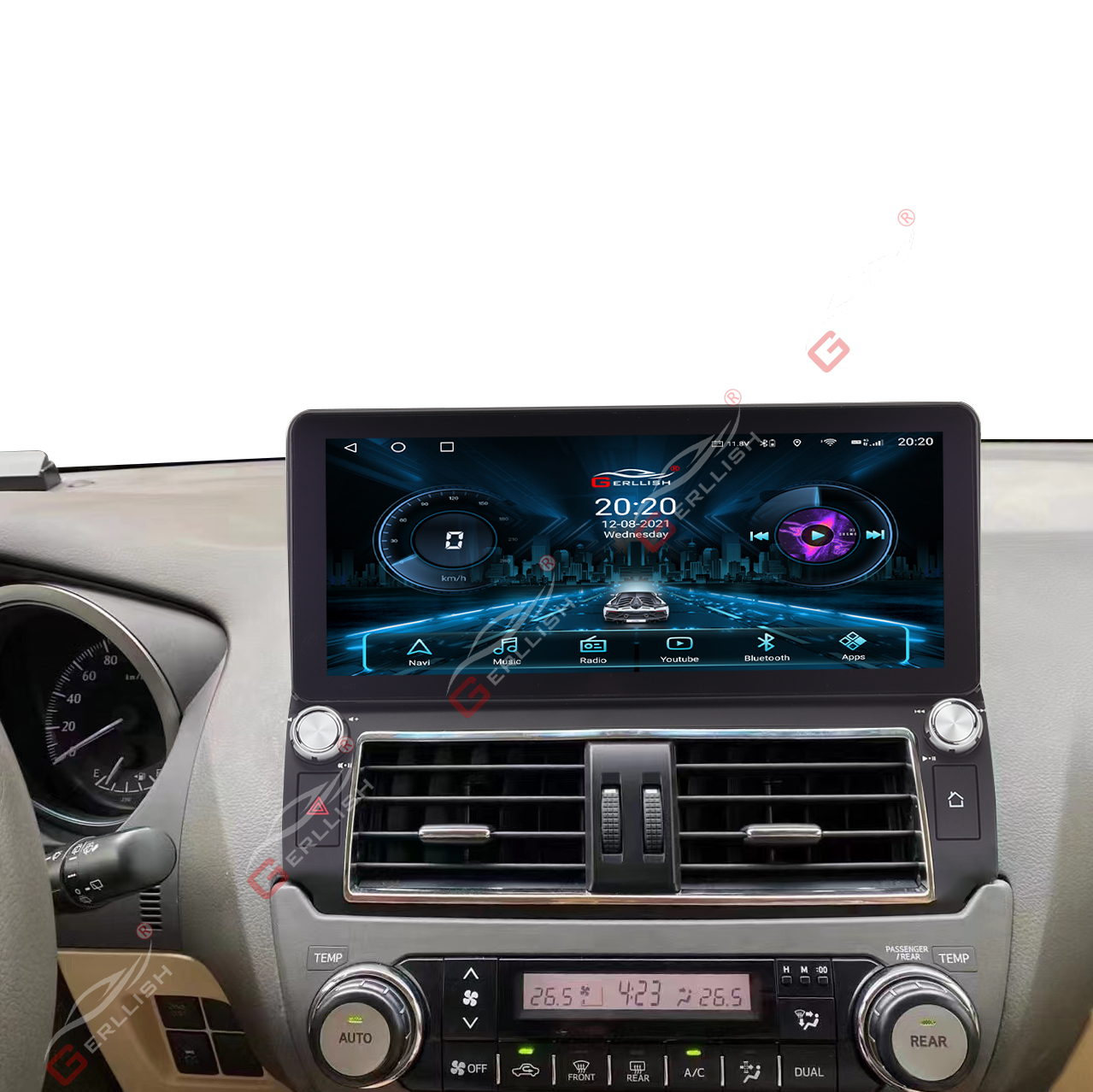 Land Cruiser Prado 150 Android Car Multimedia Player