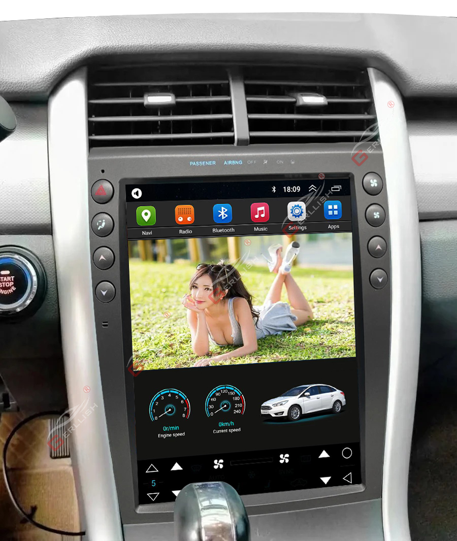 Ford Edge Car Multimedia Player GPS Stereo