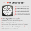 Clock New  Car Mounted Smart Time Display Benz W205
