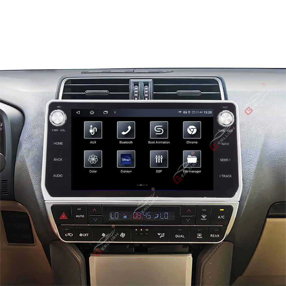 Toyota Land Cruiser Prado Navigation GPS Carplay 