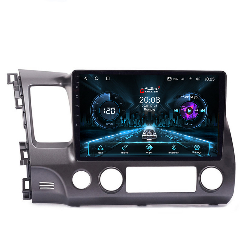 Car Radio Radio Mp5 Autoestereo Car Radio Honda Civic 2006-2011 Android 2 Din Autoradio Car Audio Car Player