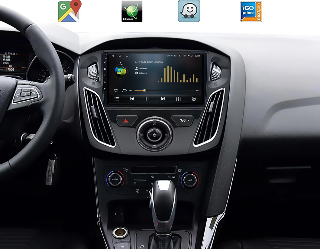 Car Radio Multimedia Player Ford Focus 2012-2018 WiFi Carplay GPS Navigation Android Car Stereo Audio DVD Autoradio