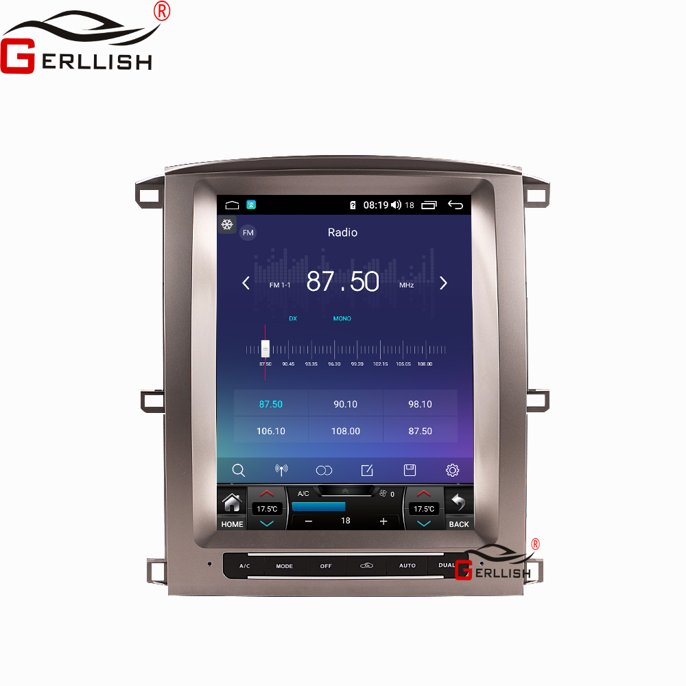  Toyota Land Cruiser LC100 GPS Navigation Car DVD Player