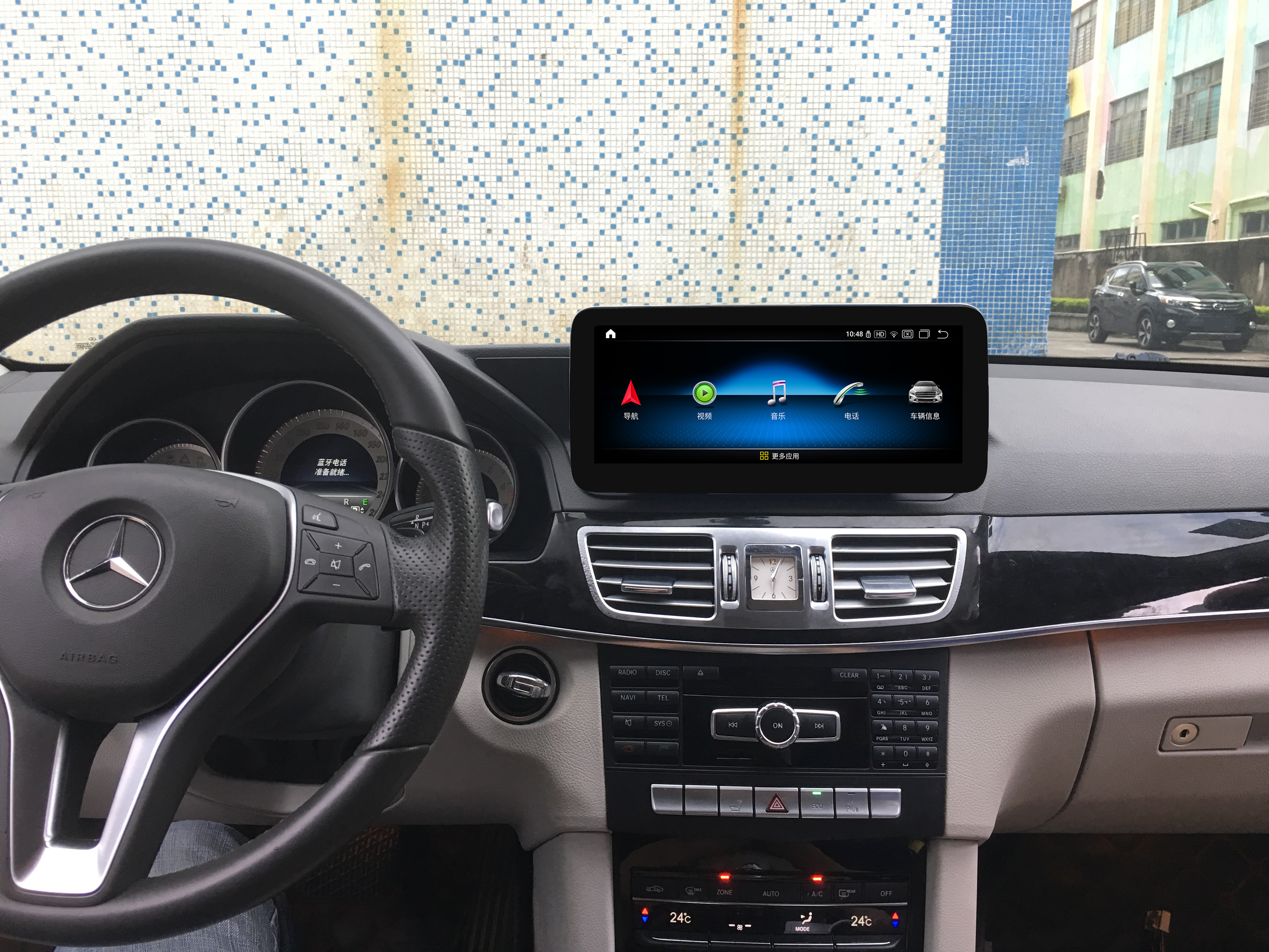 Mercedes Benz E Class W207 RHD NTG4.0 Car Video Navigation Android Gps Radio 2010 - 2012