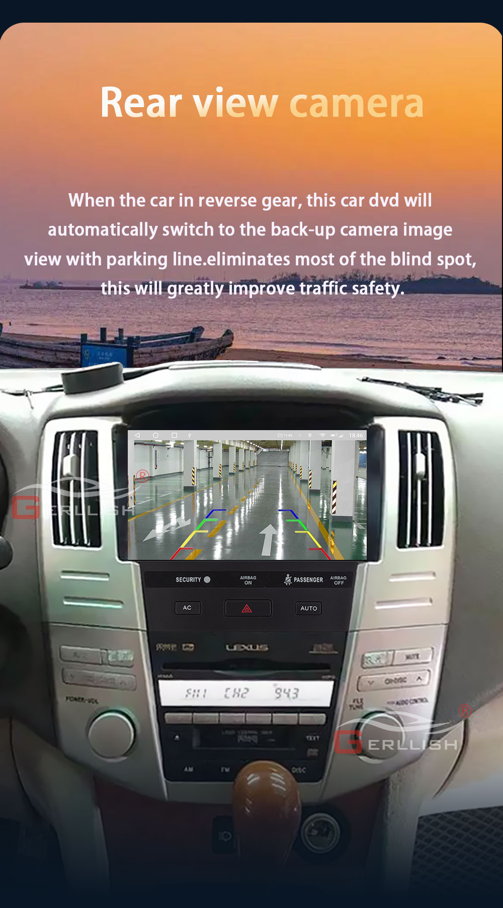 Lexus RX330 car camera 