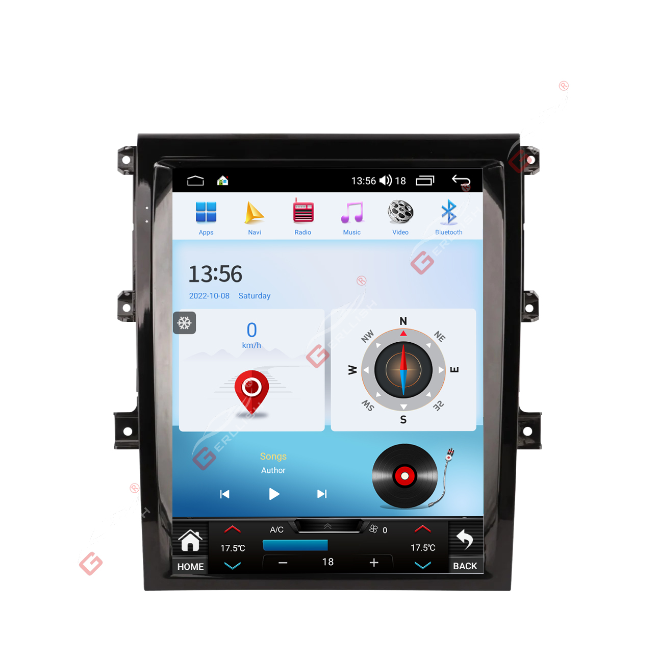 Land Rover Discovery 5 GPS Navigation Car Car Intelligent