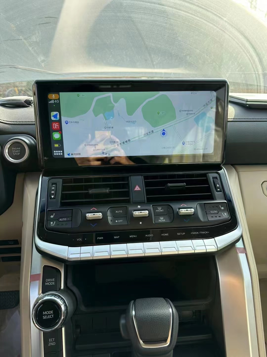 Land Cruiser LC200 Android Screen Car Radio