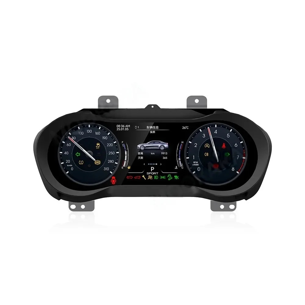Maserati Ghibli LCD Auto Meter Display Upgrade