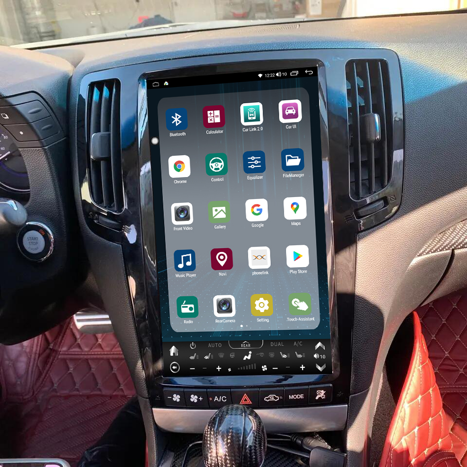 Infiniti G37 Tesla Style Radio Car GPS Navigation