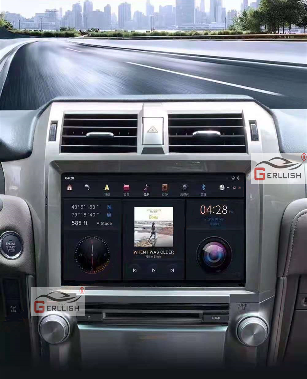  Lexus GX GX400 GX460 Multimedia Car DVD Player