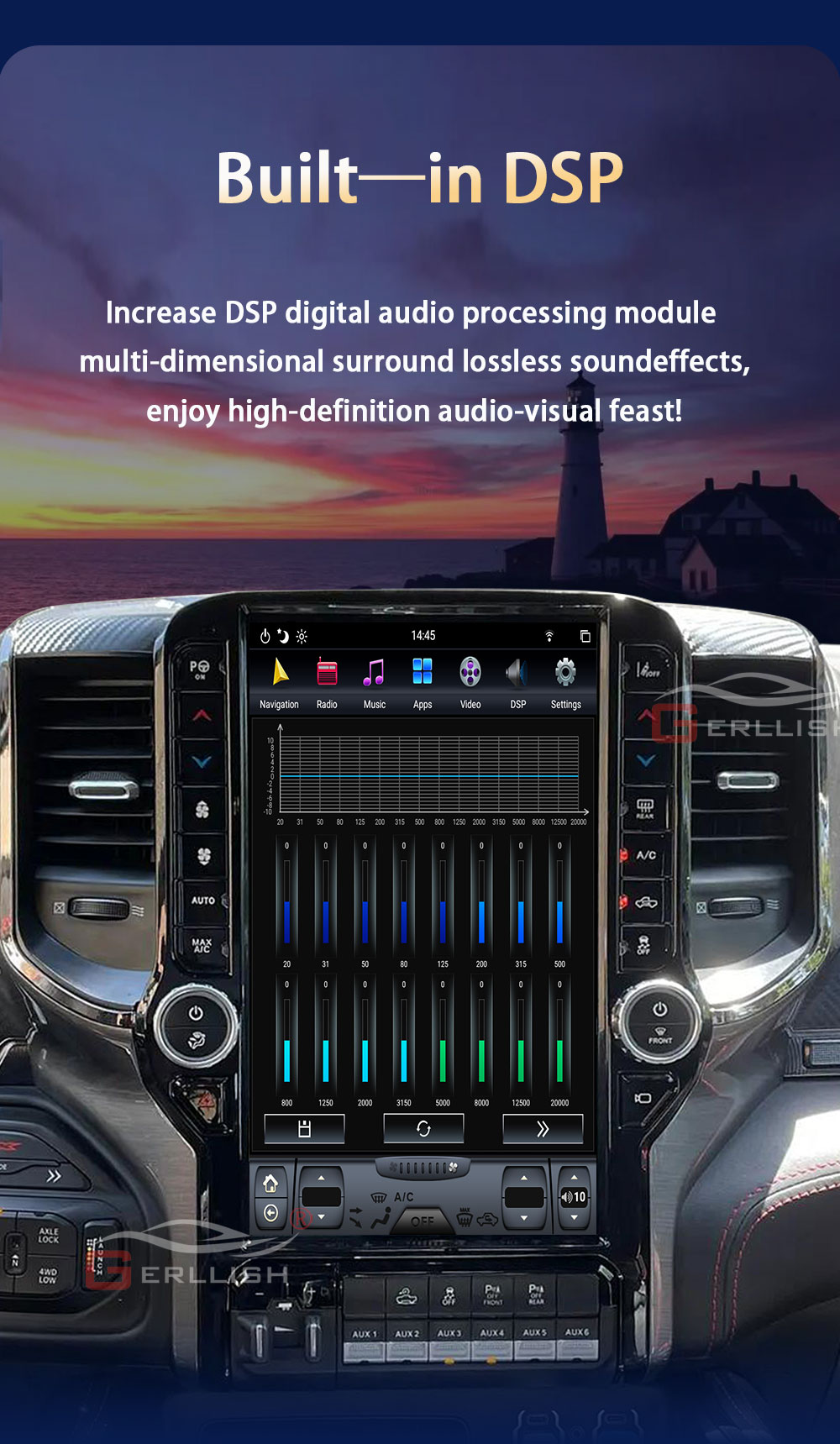 Dodge Ram Android dsp player