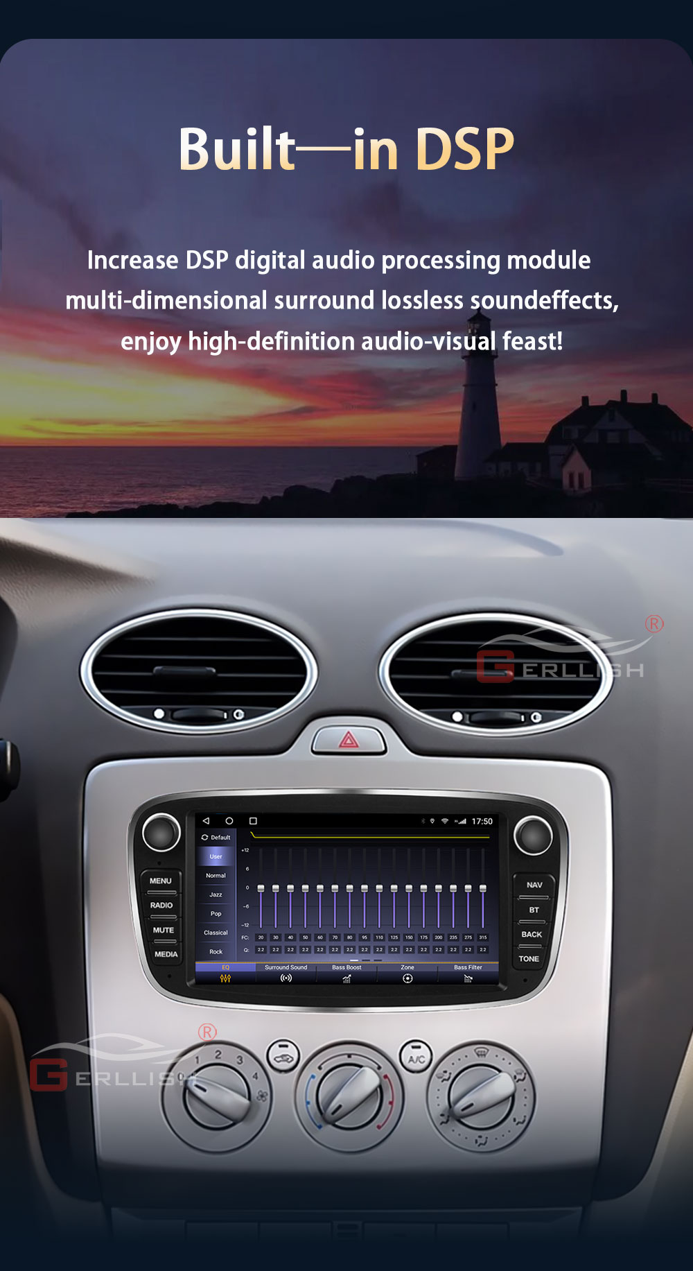 Ford Focus radio dsp