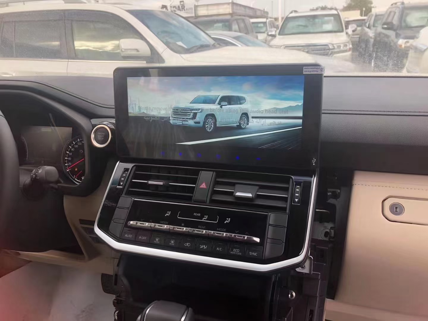 Toyota Land Cruiser 2021 2022 Android Car DVD Player