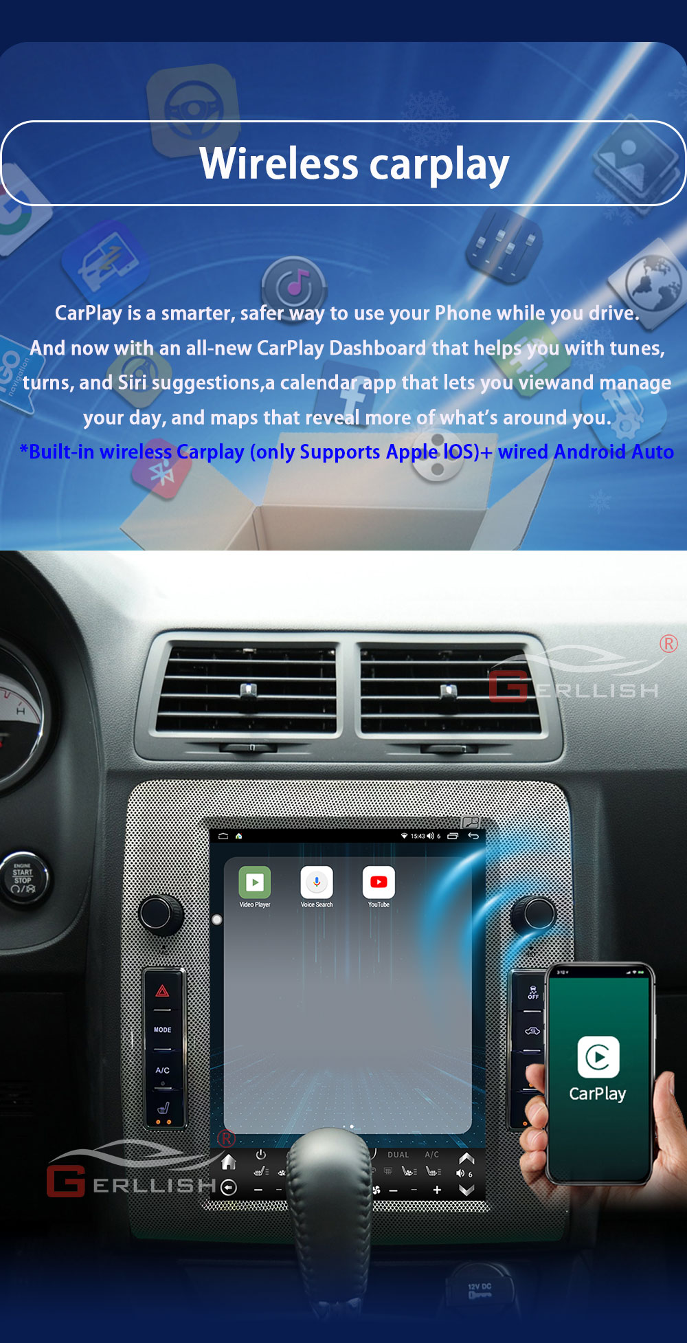 Dodge Challenger Android carplay