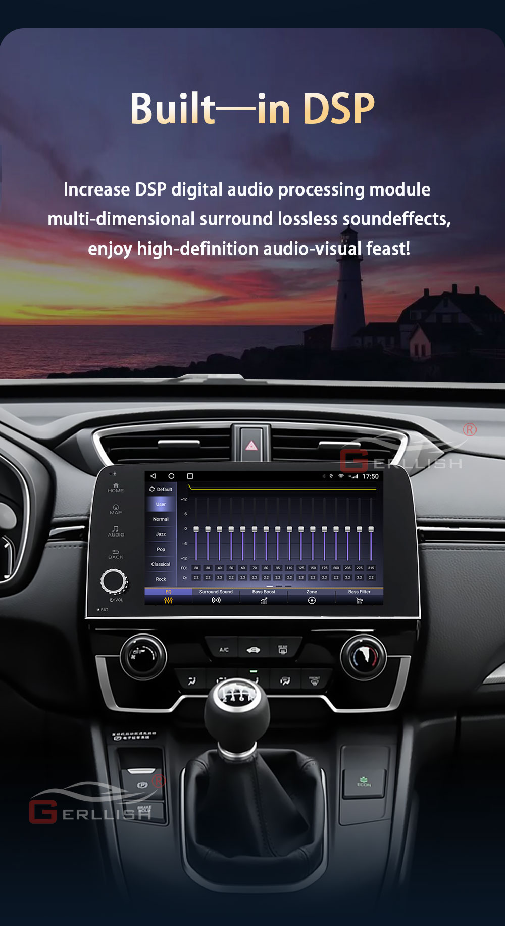 Honda Crv dsp radio player