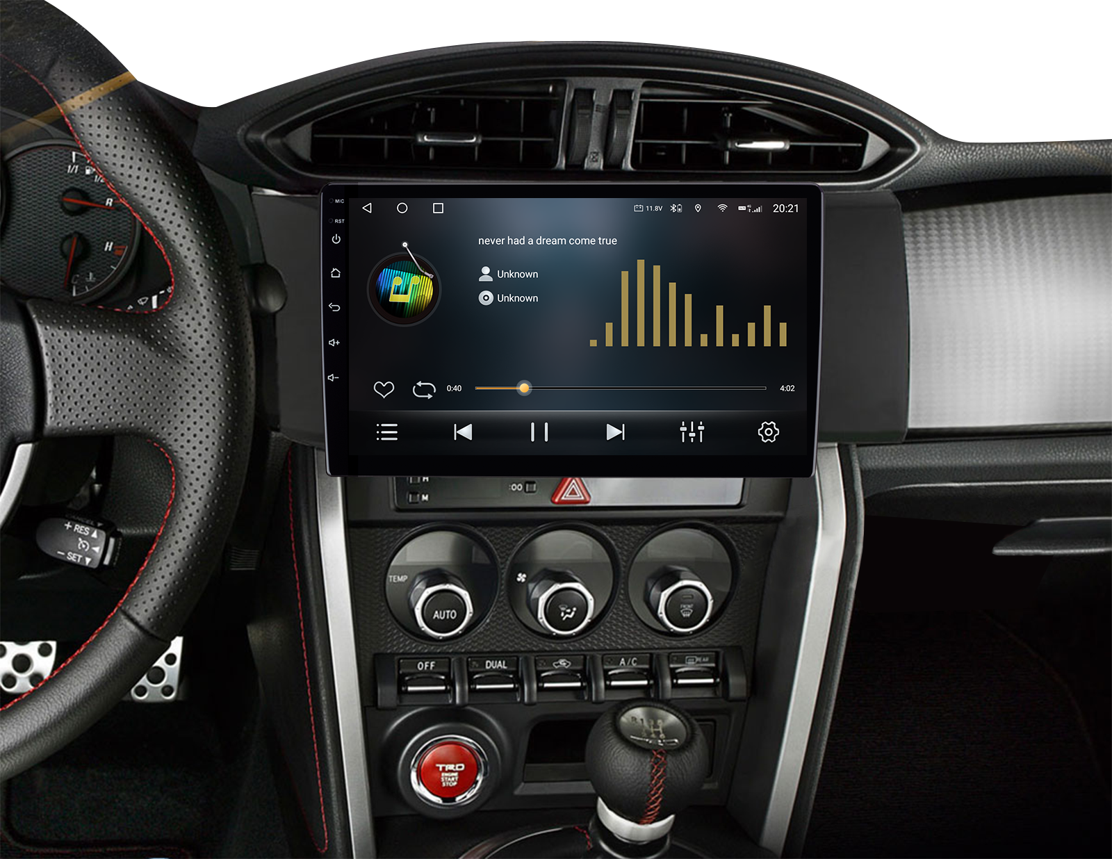 Subaru BRZ 2012-2016 Radio Video Car Dvd Player
