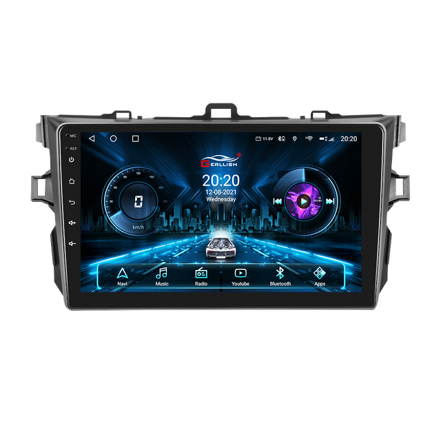 Toyota Corolla 2007-2012 Android Video Car DVD Player