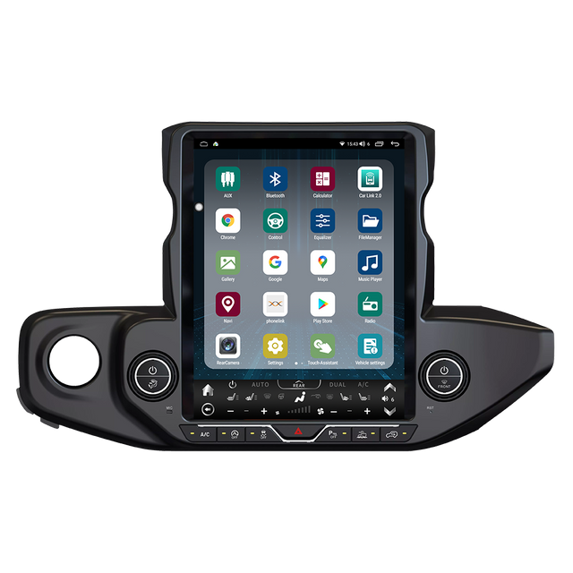 Jeep Wrangler JL 2018-2021 Video BT Car Dvd Player