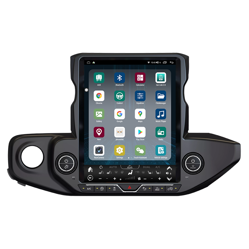 Jeep Wrangler JL 2018-2021 Video BT Car Dvd Player