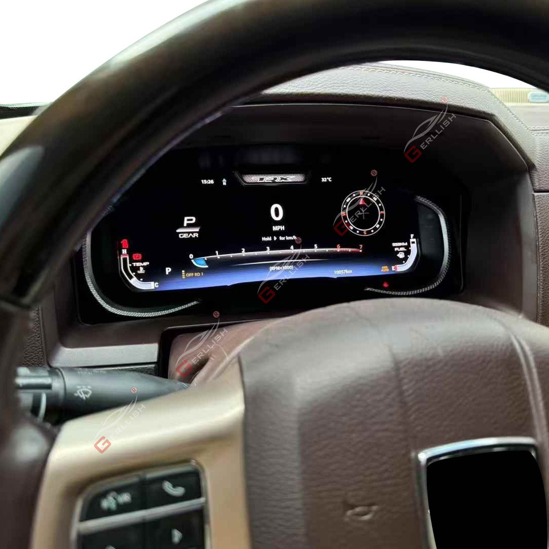 Dodge Ram Car Digital Cluster LCD Dashboard Panel