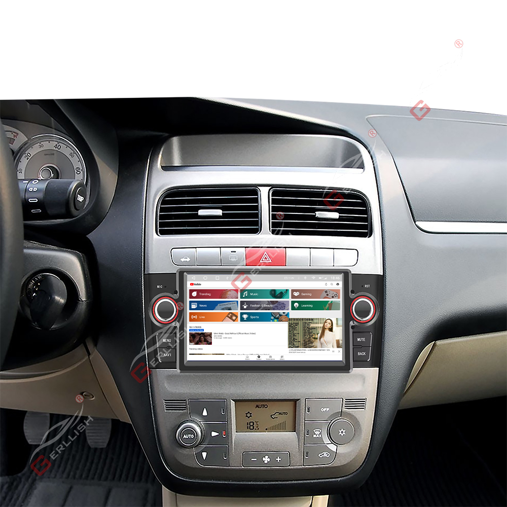 Fiat Grande Punto Linea Radio Multimedia Stereo Player