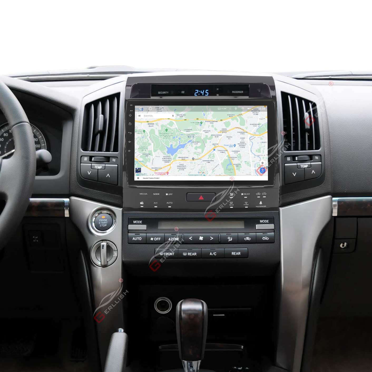 Land Cruiser LC200 Auto Radio Stereo GPS Navigation