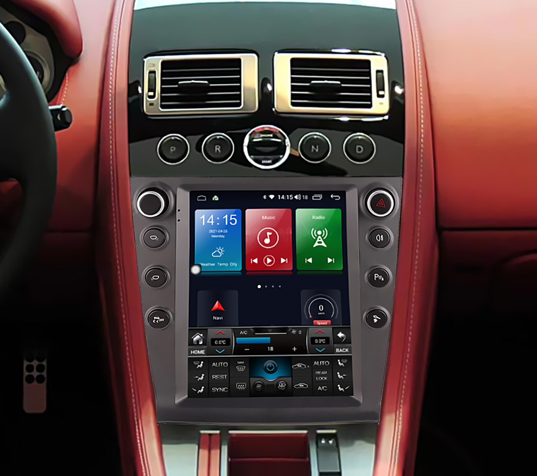 Tesla Android Radio Multimedia Aston Martin 2005-2015 Car DVD Player 