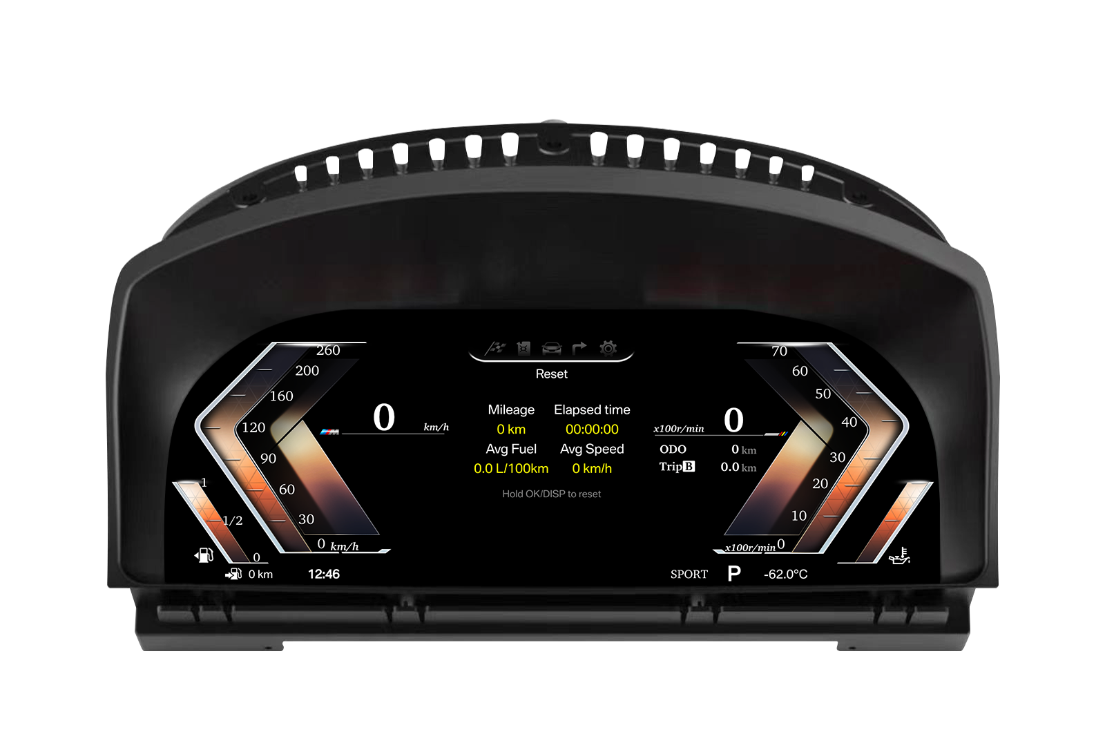 LCD Display Dashboard BMW 7 Series E65