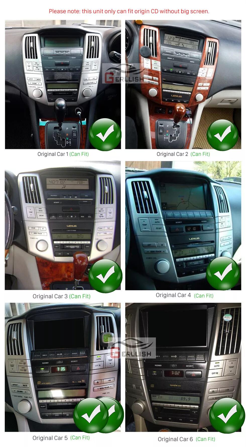 Lexus RX350 2003-2009 Android Radio Car DVD Player