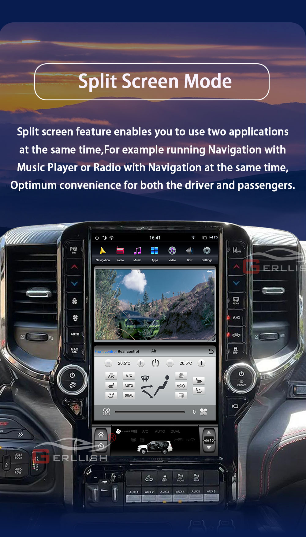 Dodge Ram car wifi player