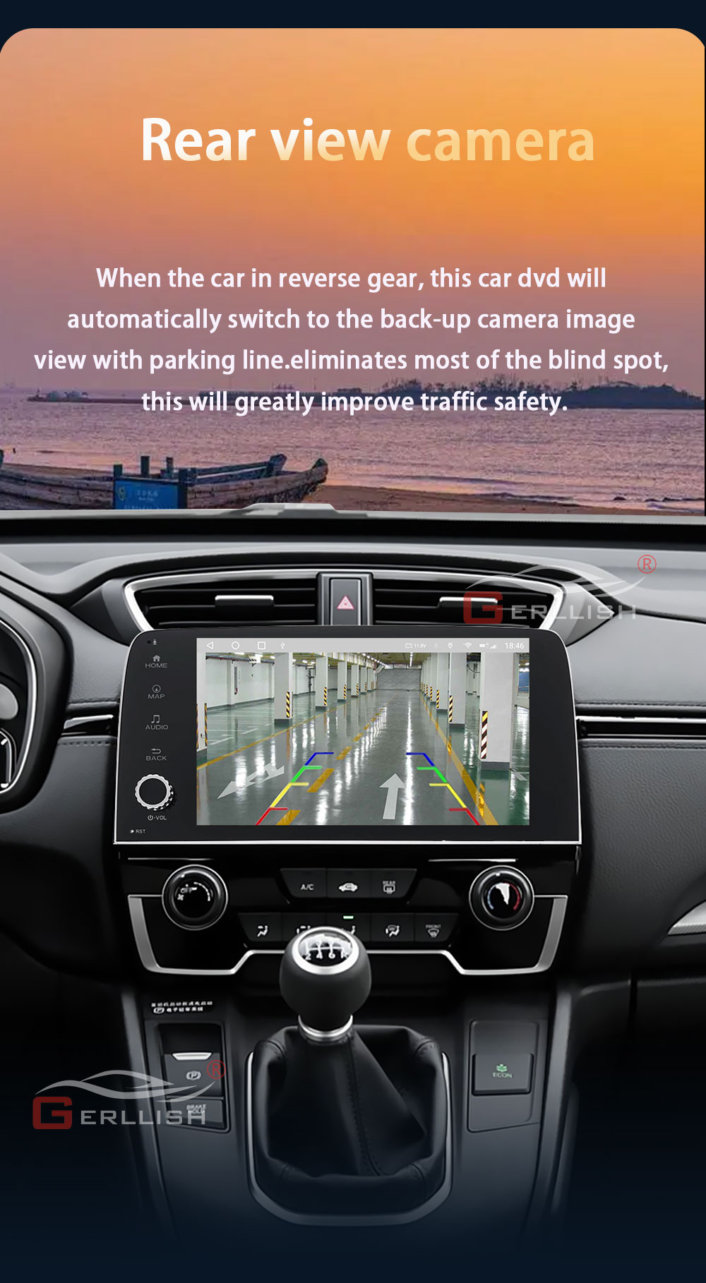 Honda Crv camera car video player