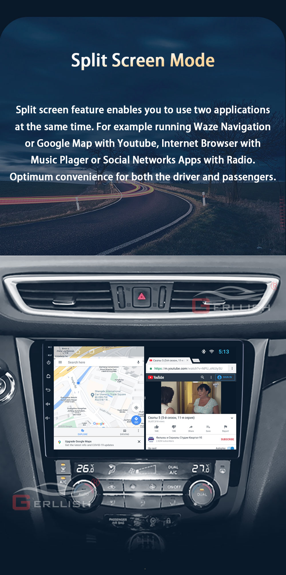 Nissan X Trail 3 car wifi radio player 