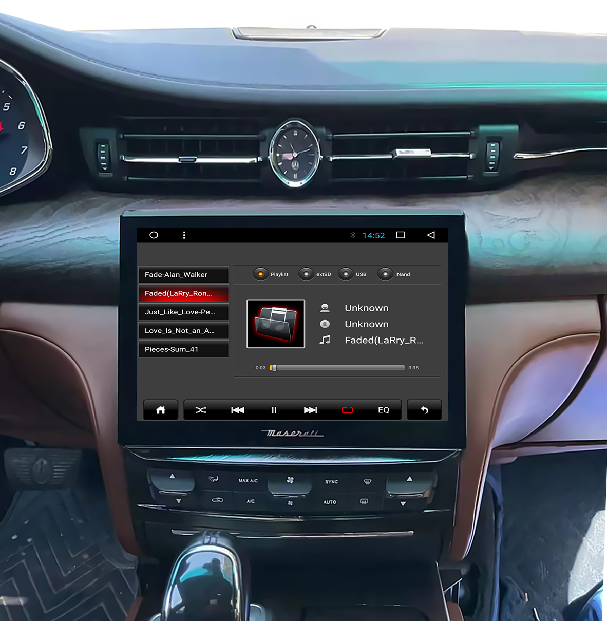 Maserati Quattroporte 2017-2020 Radio Android Car Dvd Player