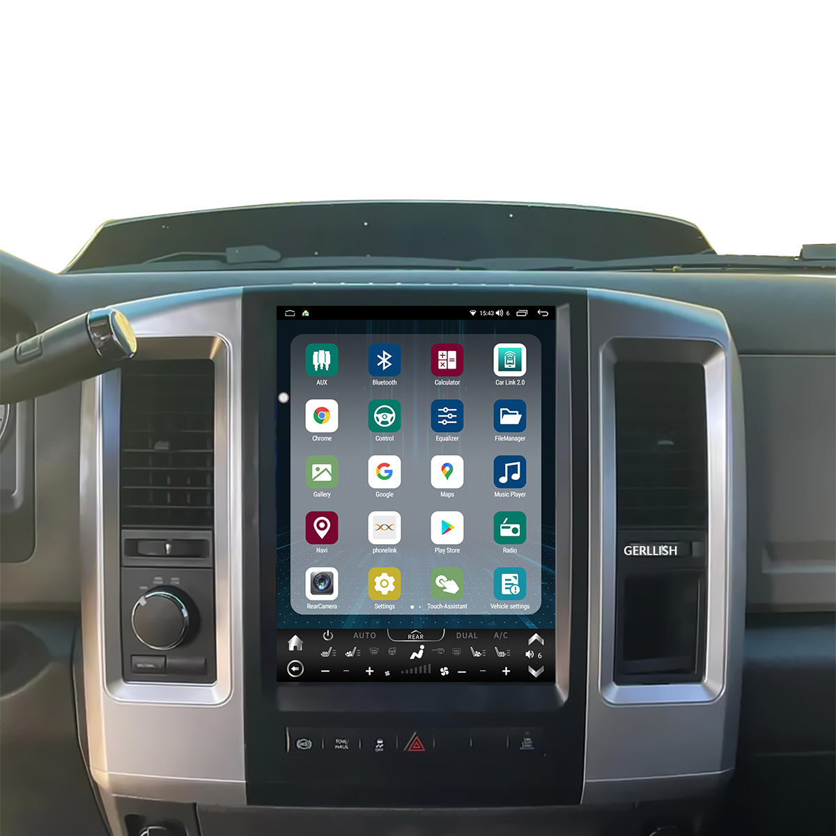 Dodge RAM 1500 Android Car Multimedia Player