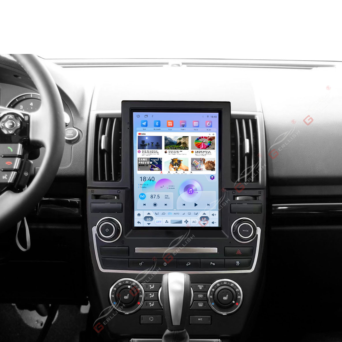Land Rover Freelander 2 Android Car Multimedia Player