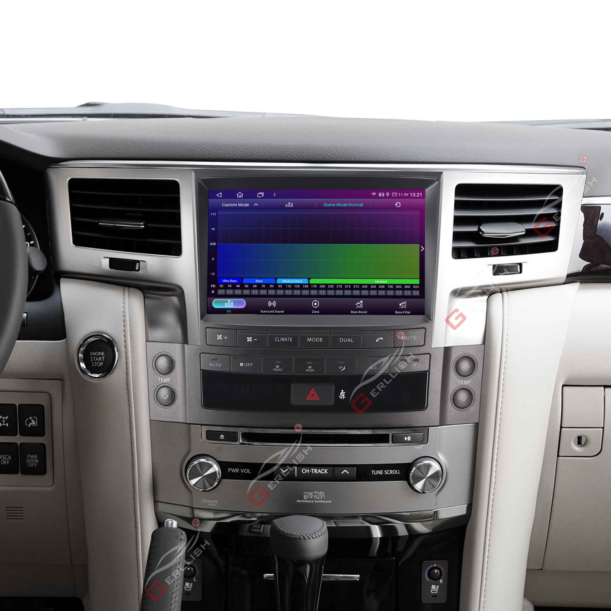 Lexus LX570 Car Radio Multimedia Video Player Navigation 