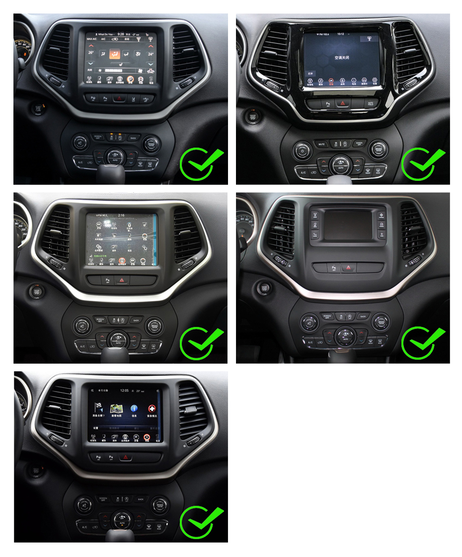 Jeep Cherokee Car Radio Multimedia Video Stereo