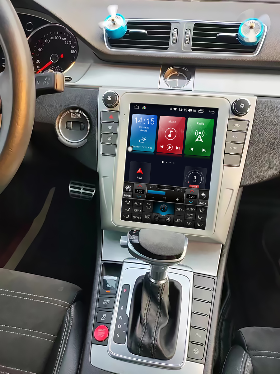  tesla style vertical screen android for Volkswagen VW Magotan Passat CC 2012-2016
