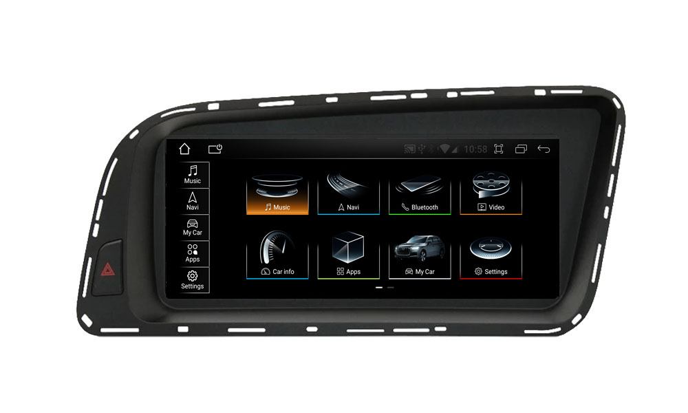 Audi Q5 2009-2016 Auto Stereo Radio Video 8.8" Android Car Multimedia DVD Player